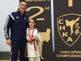 Carla Wins Silver At The CHKA Open