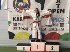 Carla Wins Gold In Helsinki Representing England